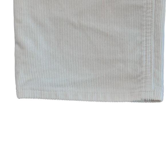 New CLUB MONACO High Rise Skinny Ankle Corduroy Jeans in Cream Women's Sz 28 - Picture 6 of 13